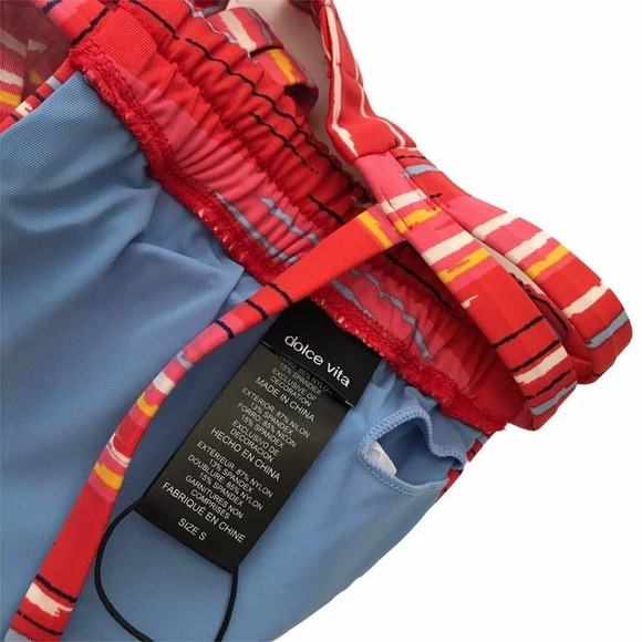 NEW Dolce Vita Tie Strap Triangle Bikini Top Size Small NWT - Picture 7 of 10